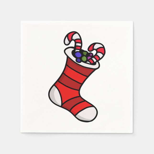 Guardanapo De Papel estocagem de Natal (Frente)