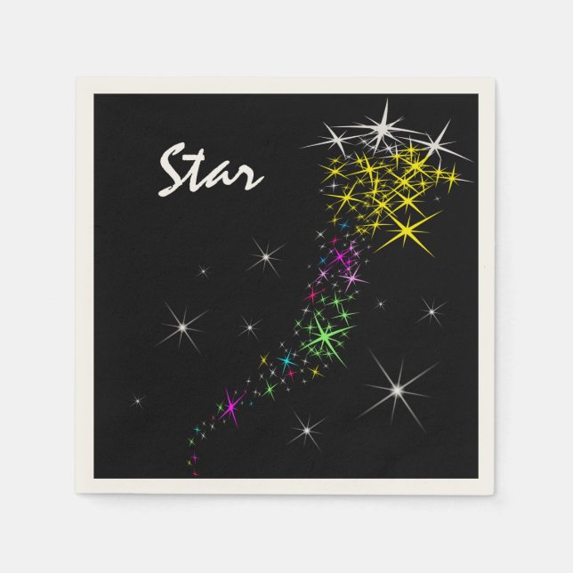 Guardanapo De Papel Estrela de Natal (Frente)