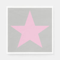 Estrela Rosa e Cinza Legal e Personalizável
