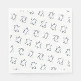 Guardanapo De Papel Estrela Simples de David B'nai Bat Bar Mitzvah jud