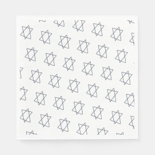 Guardanapo De Papel Estrela Simples de David B'nai Bat Bar Mitzvah jud