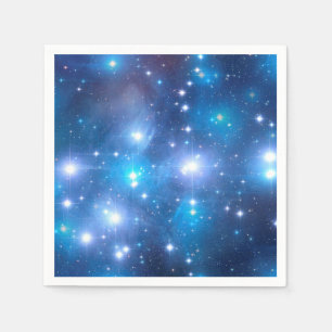 Guardanapo De Papel Estrelas azuis do universo + suas ideias
