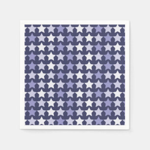 Guardanapo De Papel Estrelas Azuis Marinhos Patriotas