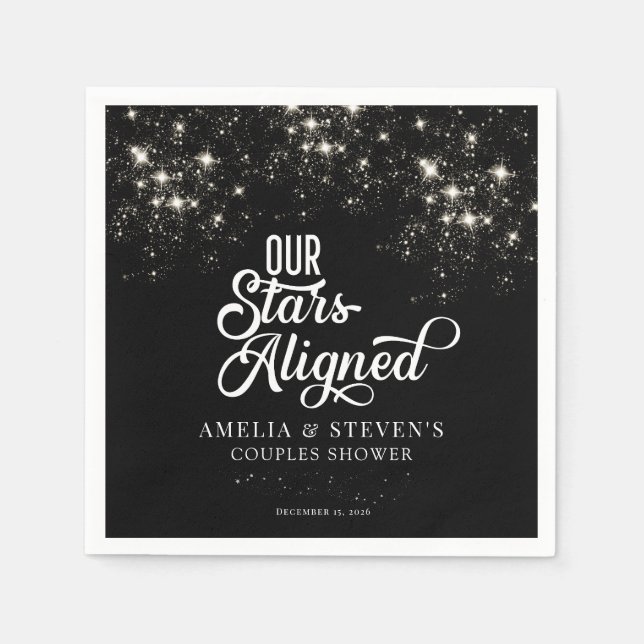 Guardanapo De Papel Estrelas de Galáxia | CHÁ CASAL (Frente)