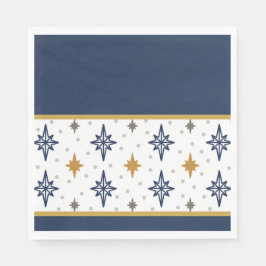 Guardanapo De Papel Estrelas de Natal