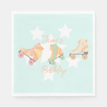 Estrelas de Pastel de Aniversário de Rollerskate