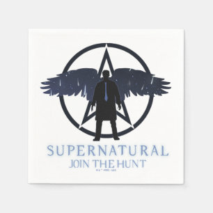 Guardanapo De Papel Estrelas de queda de castiel sobrenaturais