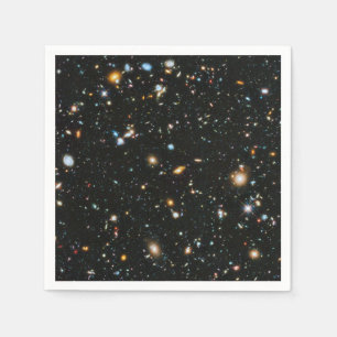 Guardanapo De Papel Estrelas e galáxias do espaço profundo