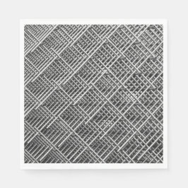 Guardanapo De Papel Estrutura de metal complexa