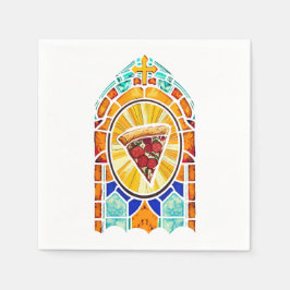 Guardanapo De Papel Eu acredito em pizza