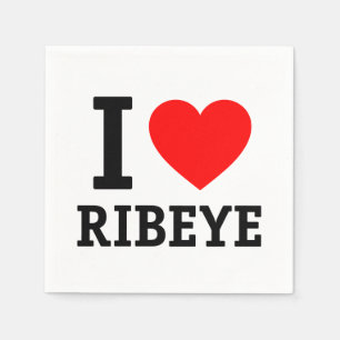 Guardanapo De Papel Eu Adoro Ribeye