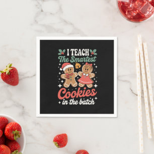 Guardanapo De Papel Eu Ensino os Biscoitos Mais Inteligentes na Turma