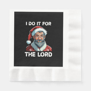 Guardanapo De Papel Eu Faço Por Amor Ao Senhor Presente De Natal Crist