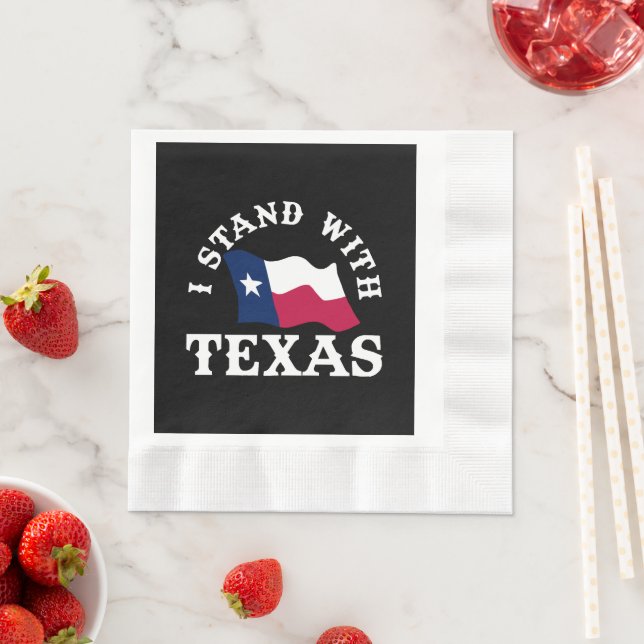 Guardanapo De Papel Eu Fico Com o Texas (Insitu)