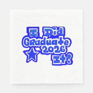 Guardanapo De Papel Eu Fiz!, Graduado 2026