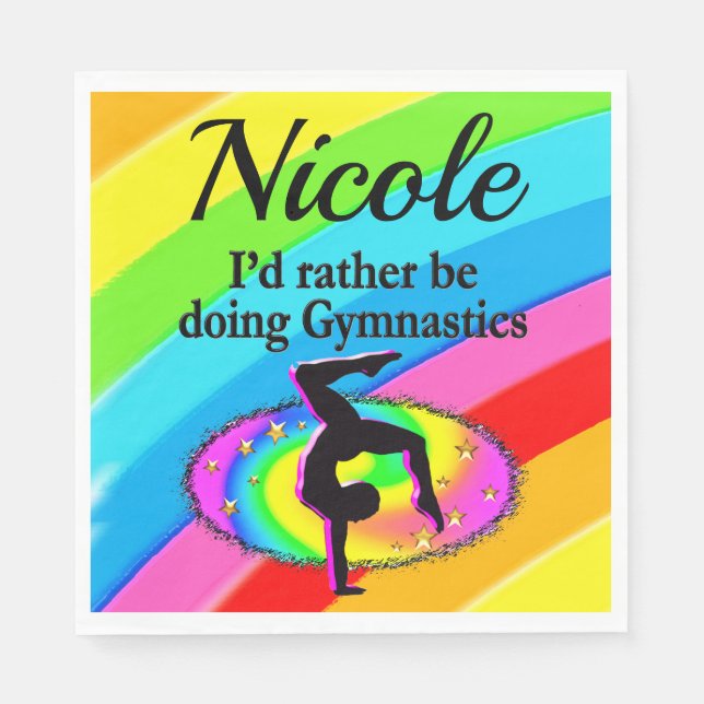 GUARDANAPO DE PAPEL EU PREFERENCIALMENTE FAZER GINÁSTICA TODOS OS DIAS (Frente)