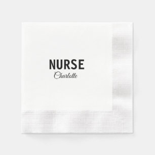 Guardanapo De Papel Eu sou enfermeira especialista médica adicione o s