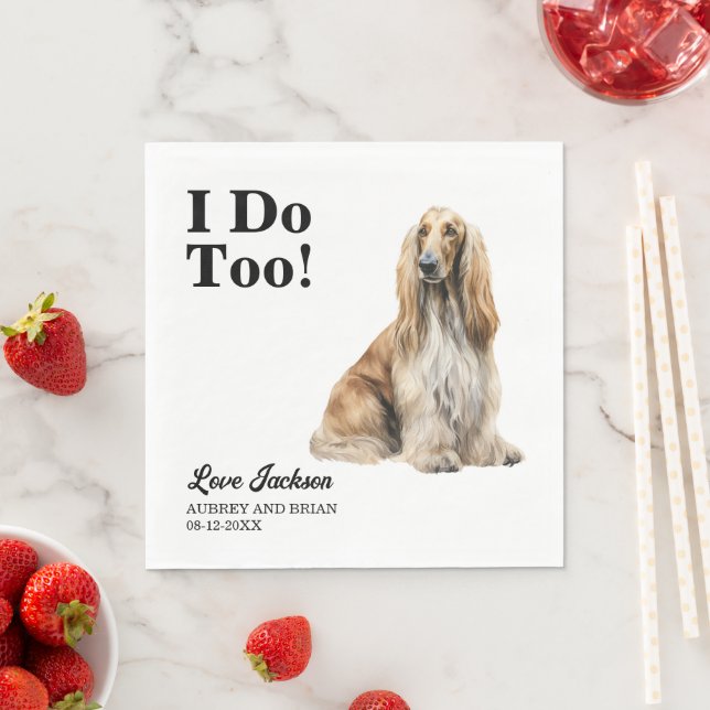 Guardanapo De Papel Eu Também. Recepção de casamento de Caça Afegã (Insitu)