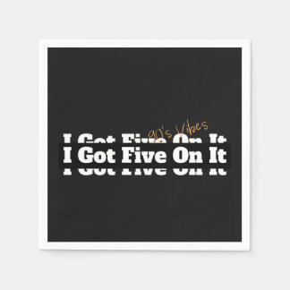 Guardanapo De Papel Eu Tenho 5 Em Lírica Dos 90