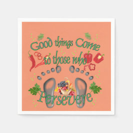 Guardanapo De Papel Eu vou perseverar