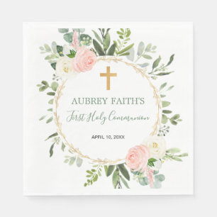 Guardanapo De Papel Eucalipto, cor-de-rosa