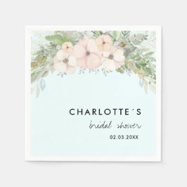 Guardanapo De Papel Eucalipto simples, elegante, flores