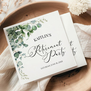 Guardanapo De Papel Eucalipto Verde Deixa Parte de Reforma Botânica