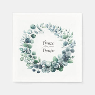 Guardanapo De Papel Eucalyptus Folha Botânica