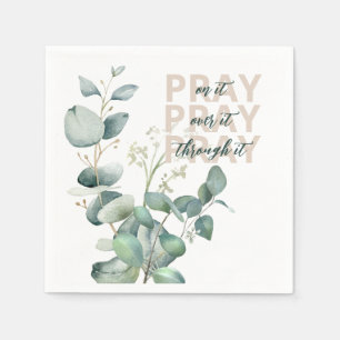 Guardanapo De Papel Eucalyptus Prayer Napkin