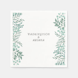 Guardanapo De Papel Eucalyptus Rustic Greenery