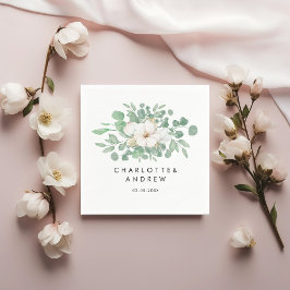 Guardanapo De Papel Eucalyptus simpel elegante