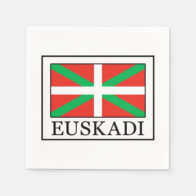 Guardanapo De Papel Euskadi (Frente)