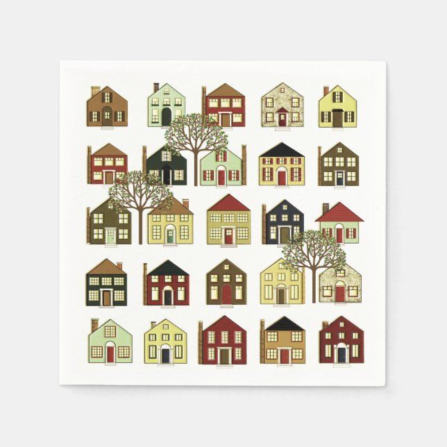 Guardanapo De Papel Evento do Realtor (Frente)