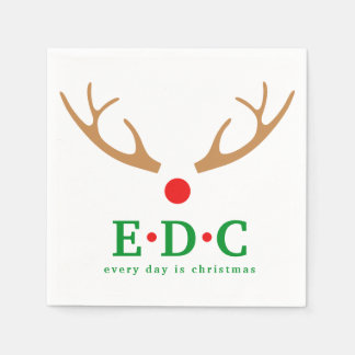 Guardanapo De Papel Every Day is Christmas