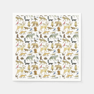 Guardanapo De Papel Excelentes Lagos Selvagem Napkins