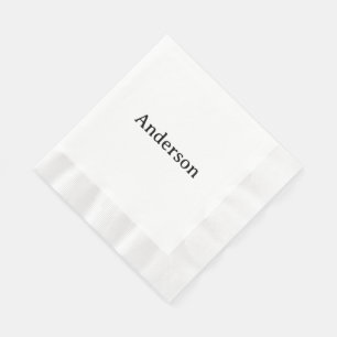 Guardanapo De Papel Excluir Texto Substituir Próprio Design Cunhado Al