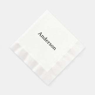 Guardanapo De Papel Excluir Texto Substituir Próprio Design Cunhado Al