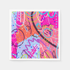 Guardanapo De Papel Experimente a alegria