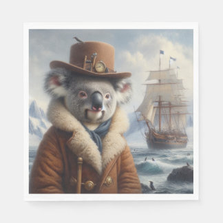 Guardanapo De Papel Explorador Ártico de Koala