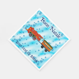 Guardanapo De Papel Express de Natal - Buon Natale