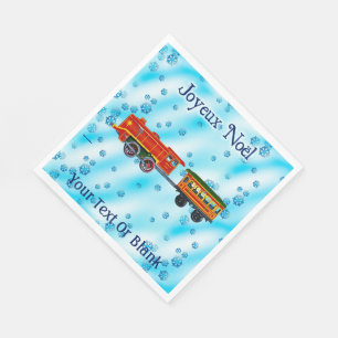 Guardanapo De Papel Express de Natal - Joyeux Noël