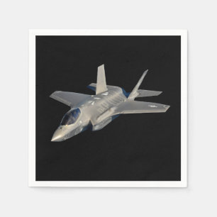 Guardanapo De Papel F-35 Relâmpago II Luz do Jato de Pantera