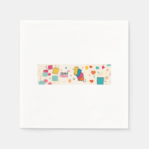 Guardanapo De Papel F-Caw-F Clássico Minimal Limpo