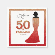 Fabuloso 50º Aniversário Ombre Glitter Gown