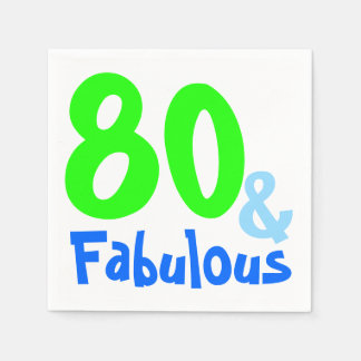 Guardanapo De Papel Fabuloso Neon Birthday
