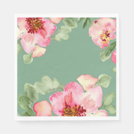 Guardanapo De Papel Fabulous Florals Garden Party Bridal Shower