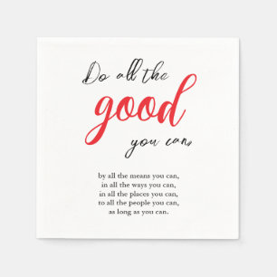 Guardanapo De Papel Faça tudo o que puder para Vintage Motivational Co