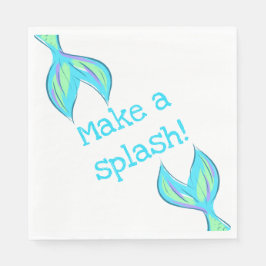 Guardanapo De Papel Faça um Splash! Sereia