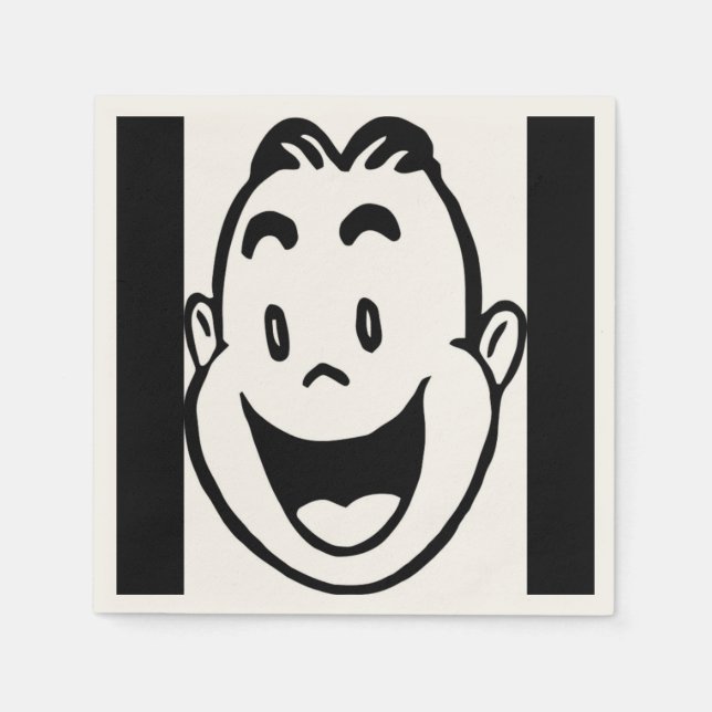 GUARDANAPO DE PAPEL FACE FELIZ (Frente)