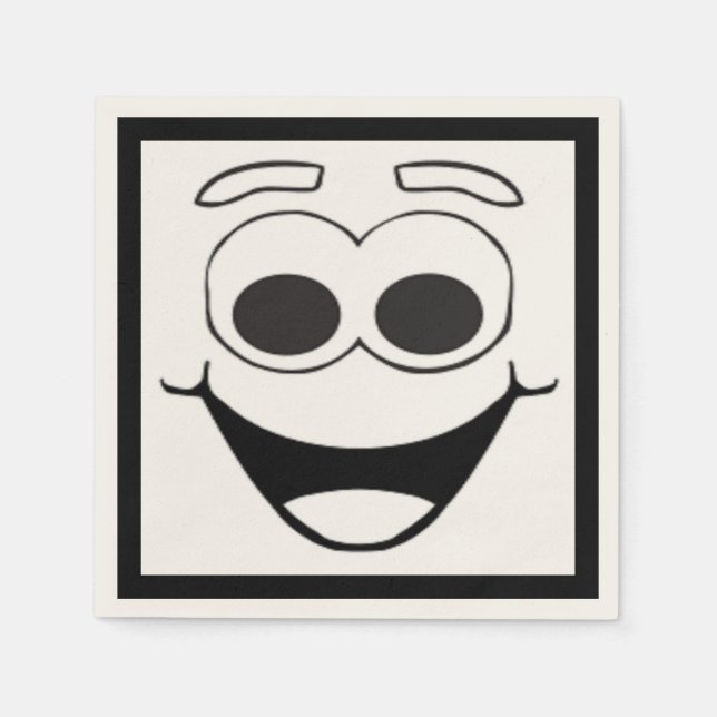 GUARDANAPO DE PAPEL FACE FELIZ (Frente)